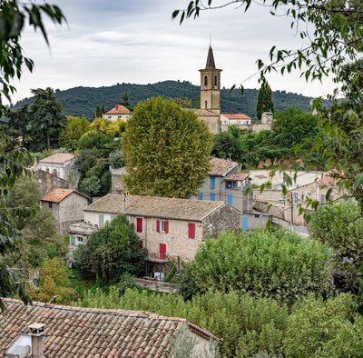 La Brillanne, vue depuis le château