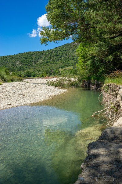 La Méouge à Barret