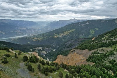 Depuis le col de la Rousse